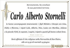 CARLO ALBERTO STORNELLI